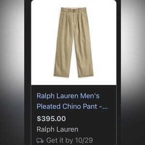 Polo Ralph Lauren Chino Andrew pants